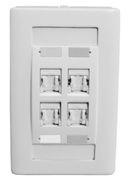 3M VOL-0712B White switch plate/outlet cover