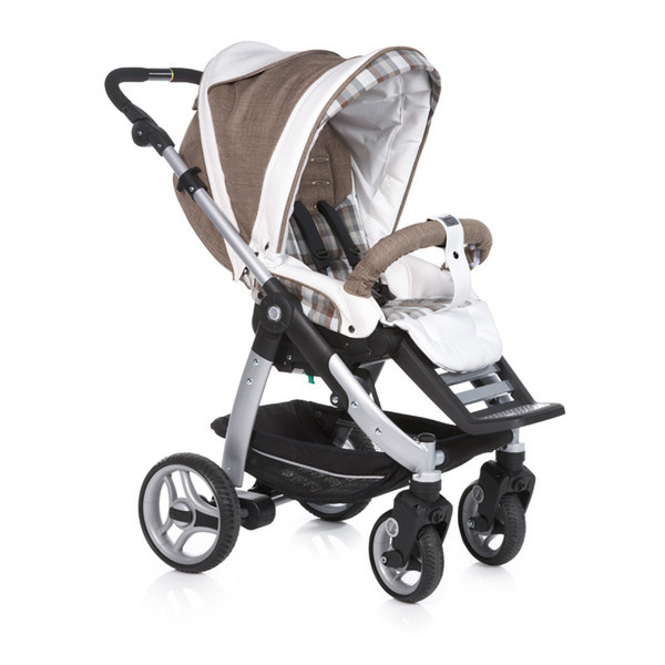 teutonia Cosmo Traditional stroller 1seat(s) Brown,Silver,White