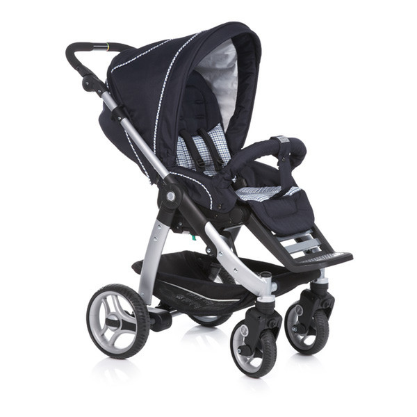 teutonia Cosmo Traditional stroller 1seat(s) Blue,Silver
