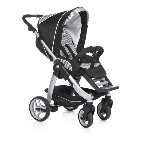 teutonia Cosmo Traditional stroller 1seat(s) Black,Pearl,Silver