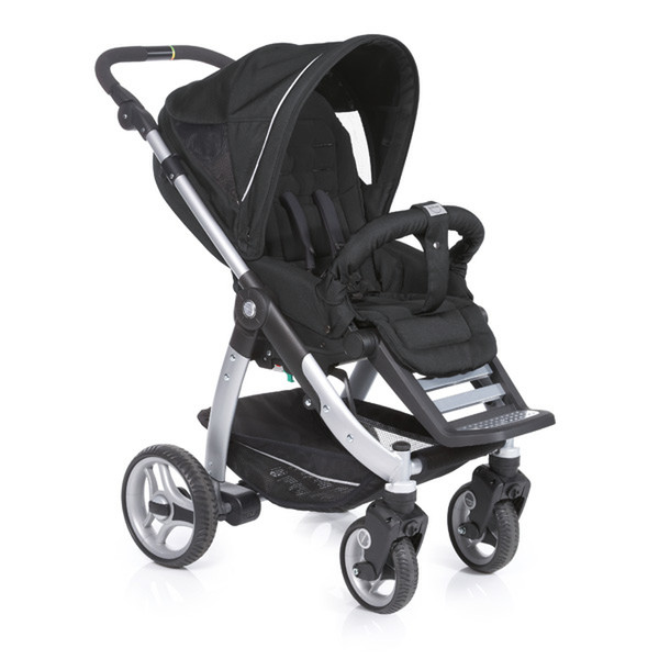teutonia Cosmo Traditional stroller 1seat(s) Black,Silver