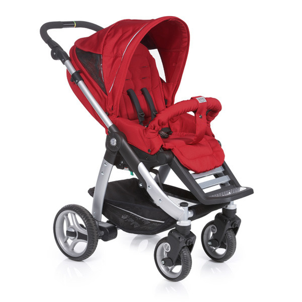 teutonia Cosmo Traditional stroller 1seat(s) Red,Silver
