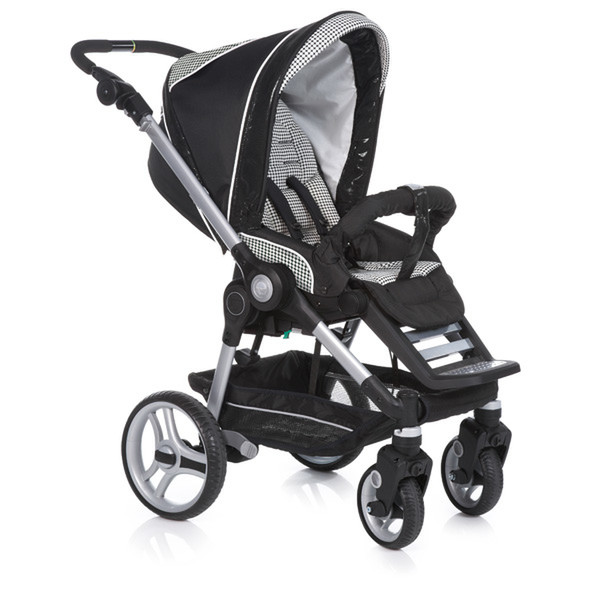 teutonia BeYou Traditional stroller 1seat(s) Black,Pearl,Silver