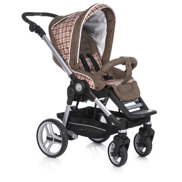 teutonia BeYou Traditional stroller 1seat(s) Brown,Multicolour,Silver