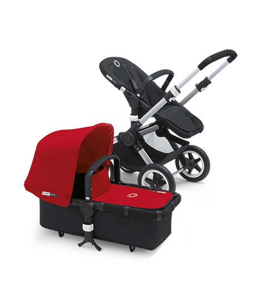 Bugaboo Buffalo Traditional stroller 1seat(s) Black,Red
