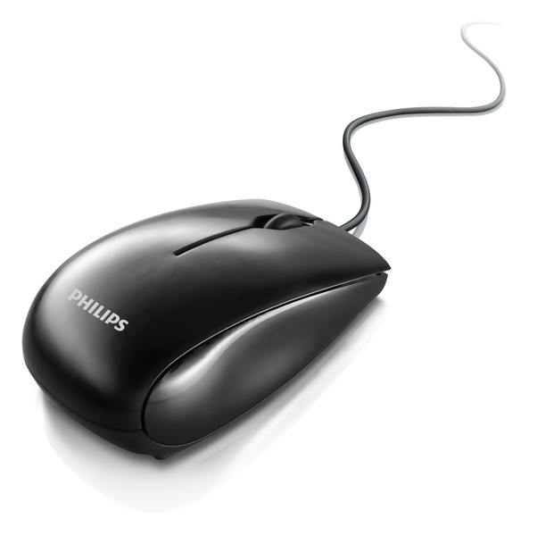Philips SPM4800BB USB 1000 DPI Wired optical mouse