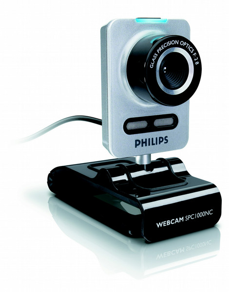 Philips SPC1000NC/93 1.3МП USB 2.0 Черный, Cеребряный вебкамера