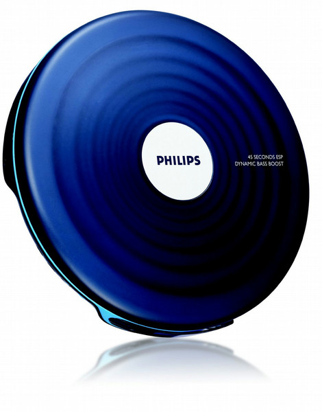 Philips AX2500/02 Portable CD player Синий, Белый CD-плеер