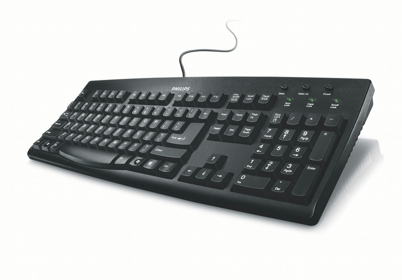 Philips SPK2700BC/27 USB Черный клавиатура