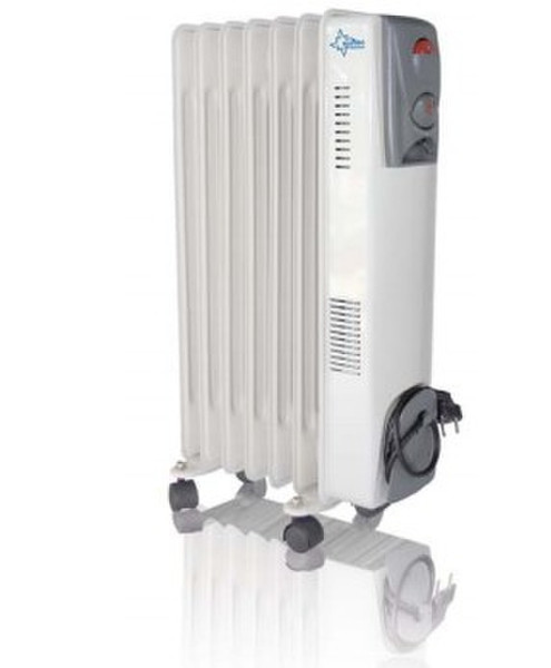 SUNTEC Heat Safe 1500 Floor 1500W Grey,Silver Radiator