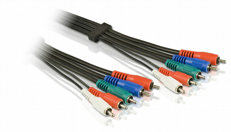 Philips SWV2312W/27 1.83м Черный компонентный (YPbPr) видео кабель
