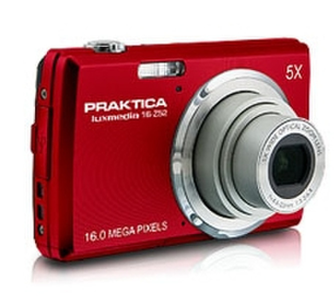 Praktica Luxmedia 16-Z52 16MP CCD 4608 x 3456pixels Red