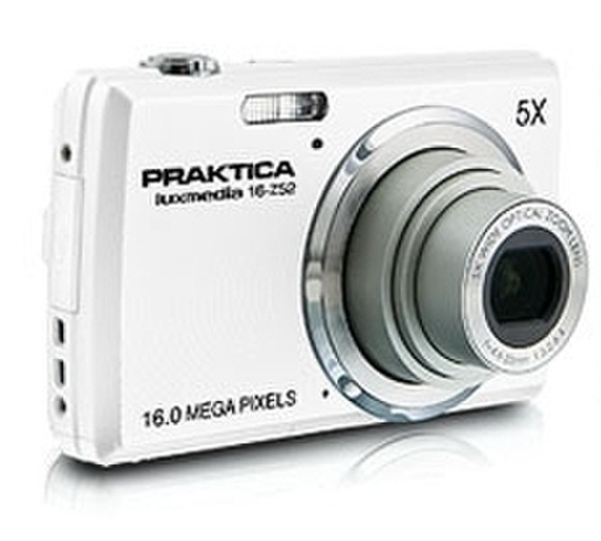Praktica Luxmedia 16-Z52 weiss Digitalkameras 16MP CCD 4608 x 3456pixels White