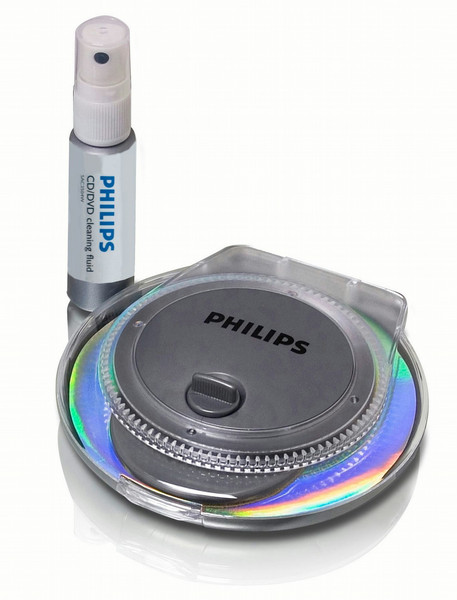 Philips SAC3504W/27 CD's/DVD's набор для чистки оборудования