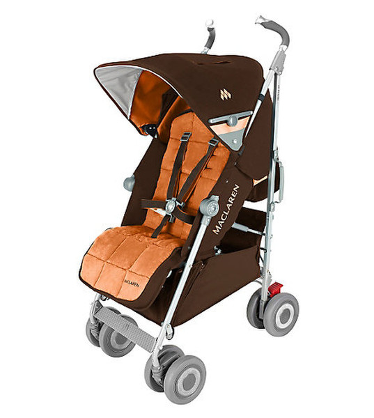 Maclaren Techno XLR Lightweight stroller 1место(а) Капучино, Оранжевый