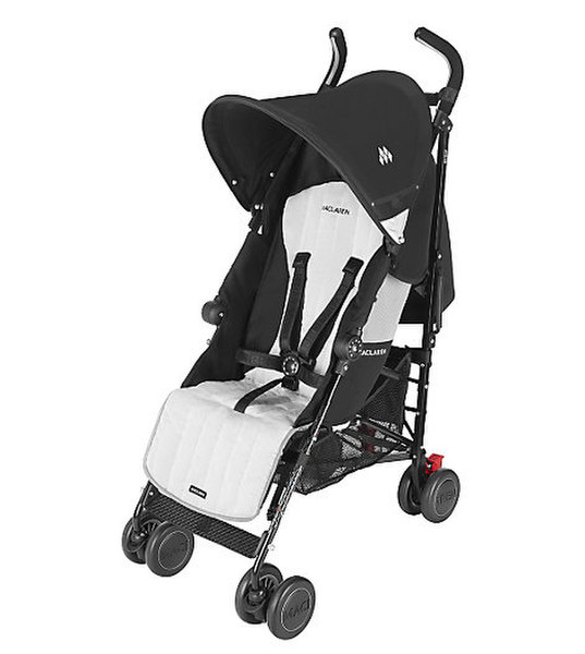 Maclaren Quest Lightweight stroller 1место(а) Черный, Cеребряный