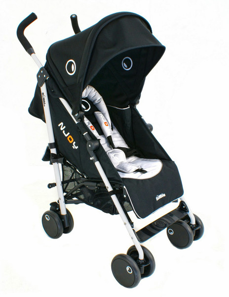 NJOY UP Bubble Lightweight stroller 1seat(s) Black,Grey