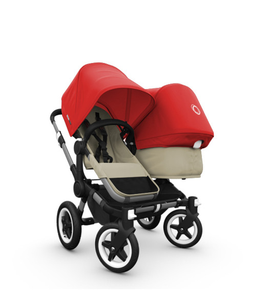 Bugaboo Donkey Duo Side-by-side stroller 2seat(s) Red,Sand