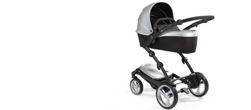 mima Kobi Baby Traditional stroller 1seat(s) Black,Silver