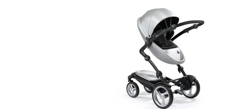 mima Kobi Toddler Traditional stroller 1seat(s) Black,Silver