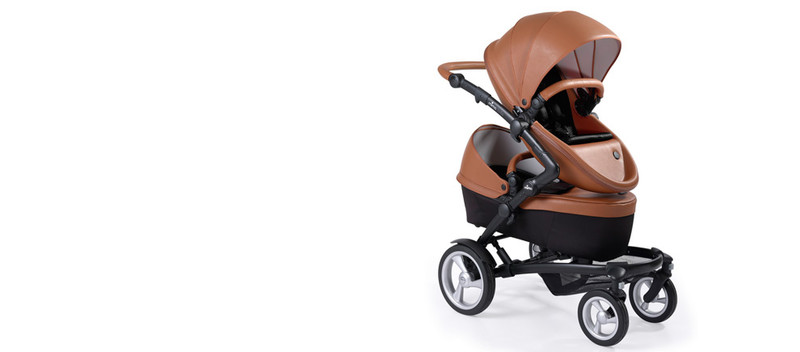 mima Kobi Toddler + Baby Tandem stroller 2место(а) Черный, Капучино