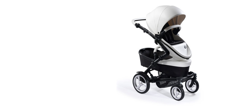 mima Kobi Toddler + Baby Tandem stroller 2Sitz(e) Schwarz, Weiß