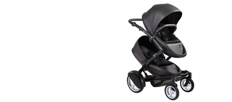 mima Kobi Two Toddlers Tandem stroller 2место(а) Черный, Шоколадный