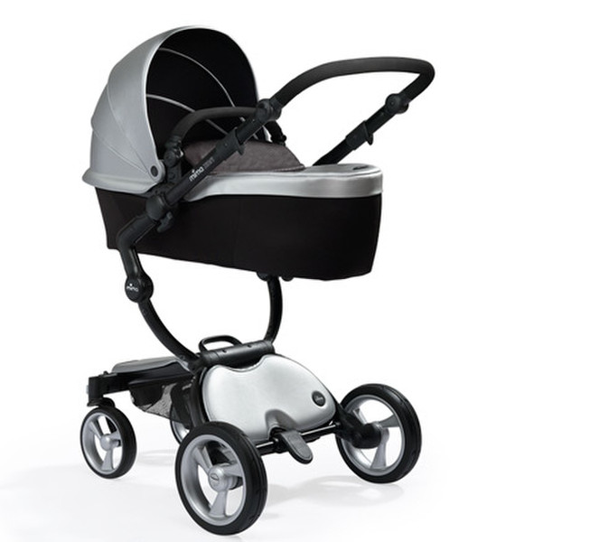 mima Xari Baby Traditional stroller 1Sitz(e) Schwarz, Silber