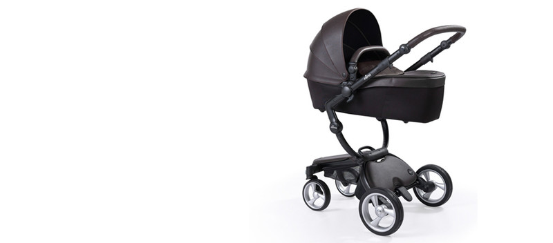 mima Xari Baby Traditional stroller 1Sitz(e) Schwarz, Schokolade