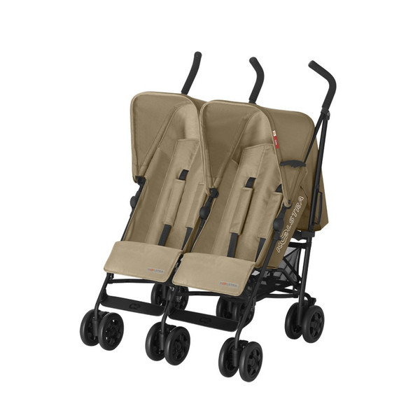 Koelstra Simba Twin T3 Side-by-side stroller 2Sitz(e) Sand