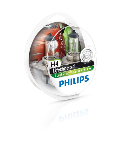 Philips LongLife EcoVision car headlight bulb 12342LLECOS2