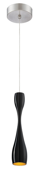 Philips Forecast FA0001872 Гибкий монтаж 4.8Вт Встроенная светодиодная лампа Алюминиевый, Черный подвесная лампа
