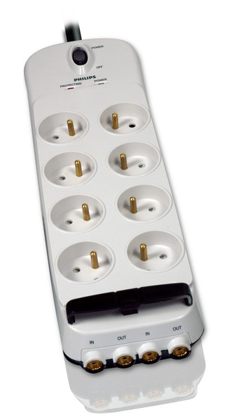 Philips SPN7810 Home theater 8 outlets Surge protector