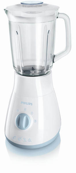 Philips Daily Collection HR2010/70 Стационарный 1.5л 350Вт Синий, Белый блендер