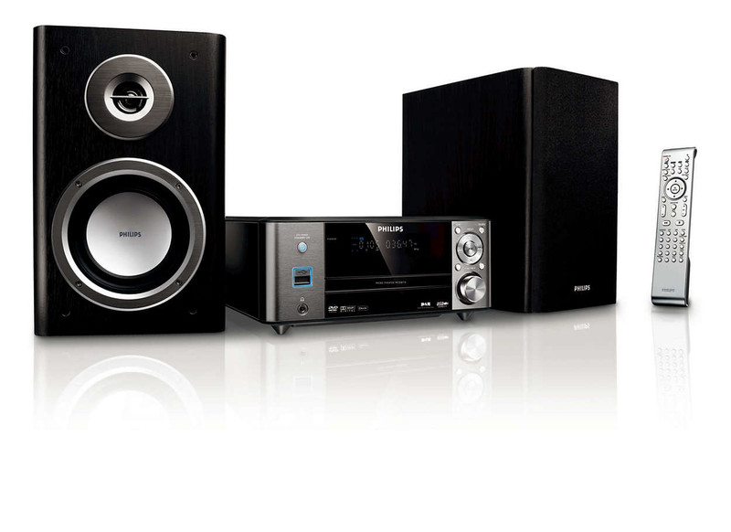 Philips MCDB710 Home audio micro system 100Вт Черный