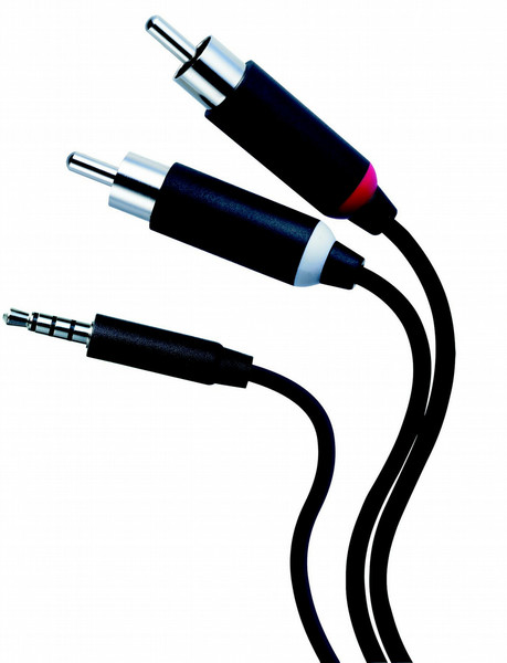 Philips GoGear PAC007/00 1.5м Черный аудио кабель