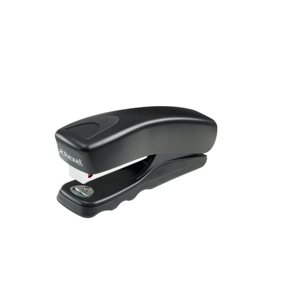 Rexel Gemini Half Strip Stapler Black