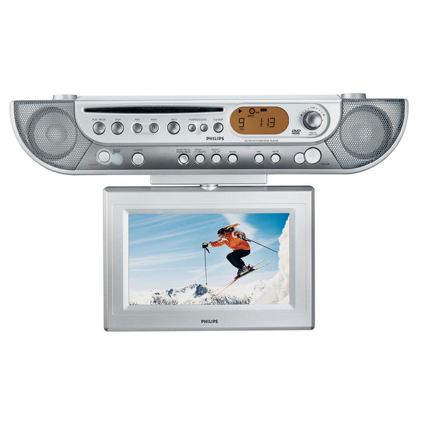 Philips AJL700 DVD LCD-TV Kitchen Clock Radio CD radio