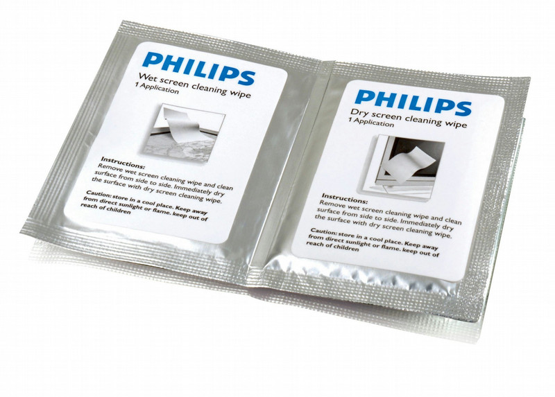 Philips SVC3504W/27 Equipment cleansing wet & dry cloths набор для чистки оборудования