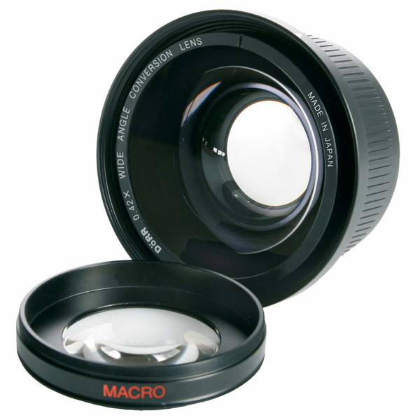 Dörr VII 0.42x Macro Super Wide Angle MILC/SLR Super wide lens Black