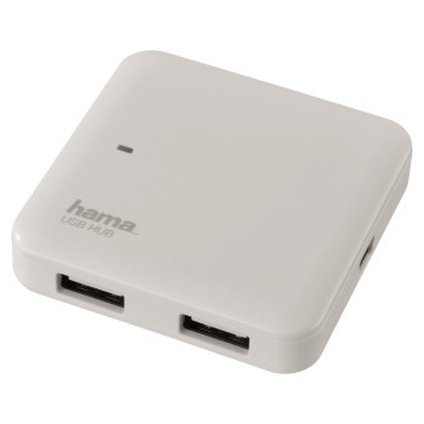 Hama 00053240 480Mbit/s White interface hub