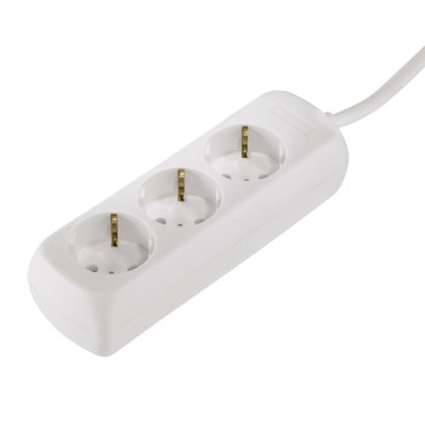 Hama 00108842 3AC outlet(s) 230V 5m White surge protector