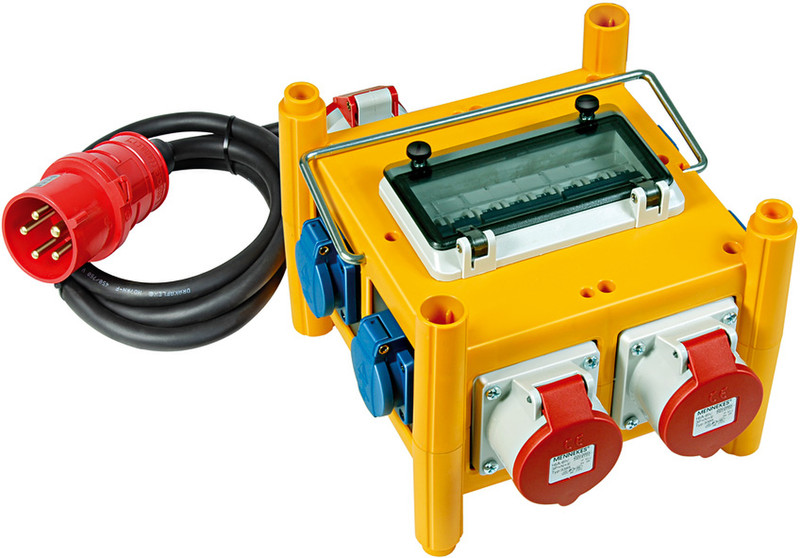 Brennenstuhl 1153660 7AC outlet(s) Yellow power distribution unit (PDU)