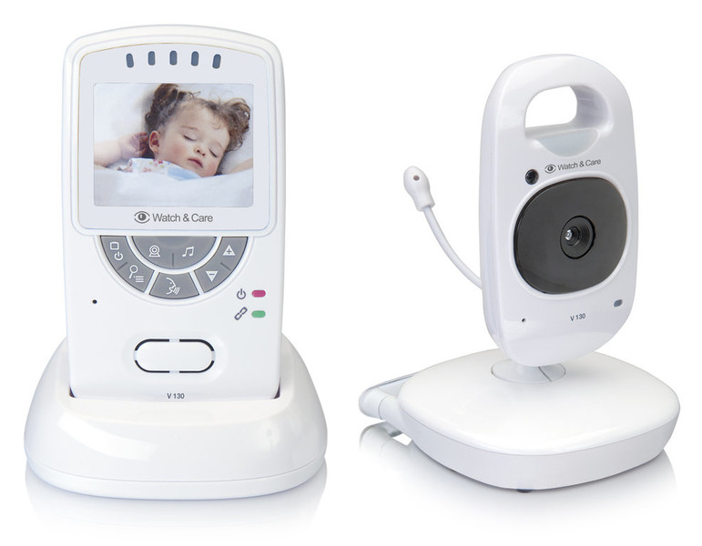 Audioline Watch&Care V 130 150м Белый baby video monitor