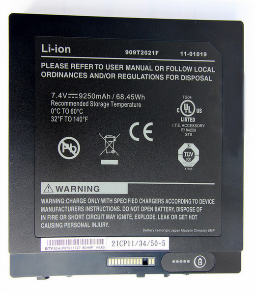 Xplore 10 Cell 9250mAh Li-Ion Lithium-Ion 9250mAh 7.4V rechargeable battery