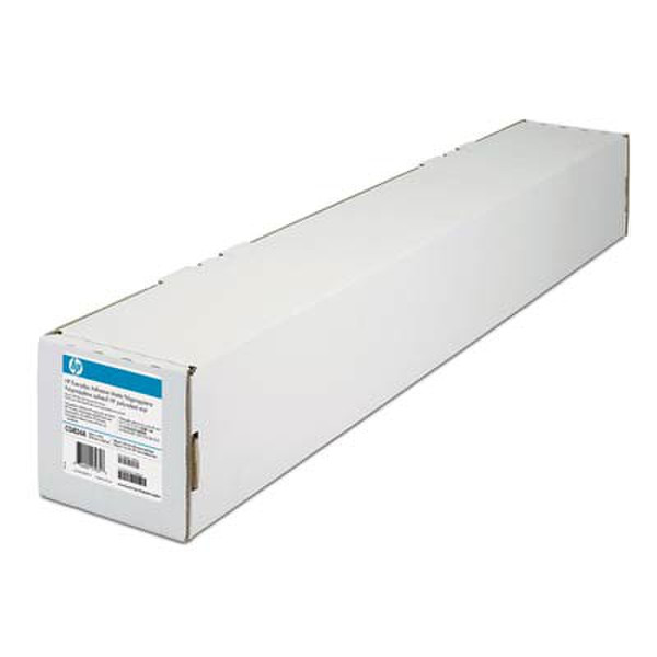 HP Everyday Adhesive Matte Polypropylene-1270 mm x 22.9 m (50 in x 75 ft) matt white film