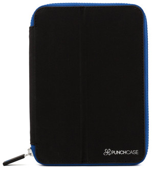 PUNCHCASE Ace Zip Around Standing 7.9Zoll Cover case Schwarz, Blau