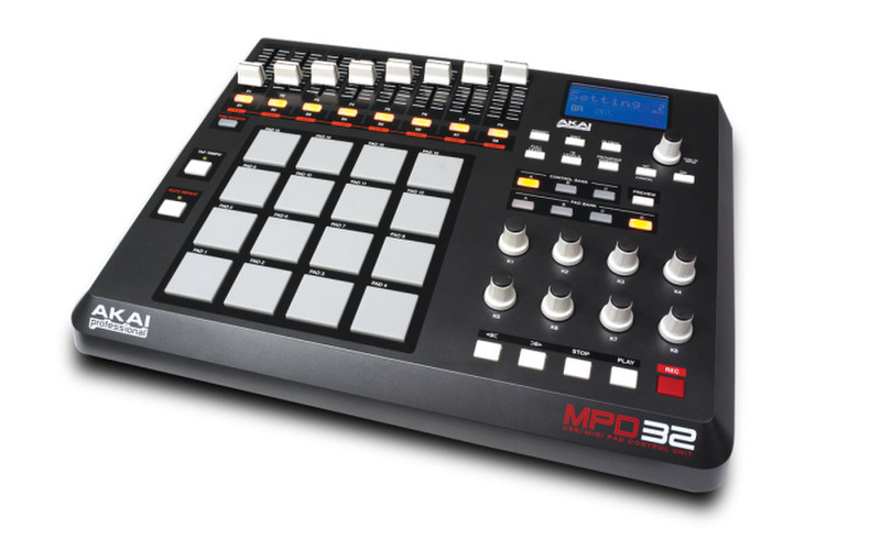 Akai MPD32 Black DJ controller