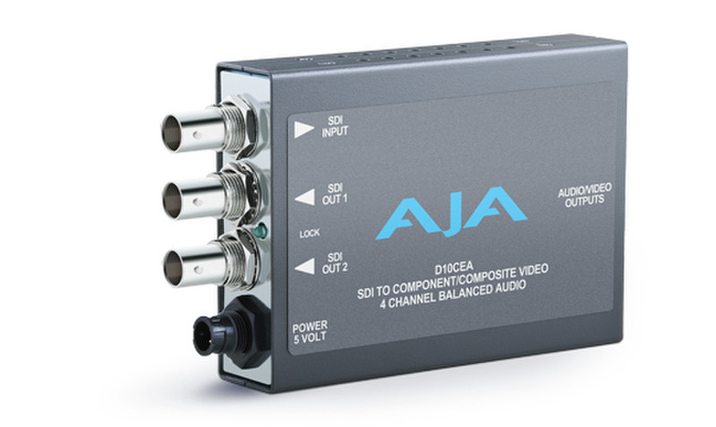 AJA D10CEA Grey,Stainless steel signal converter