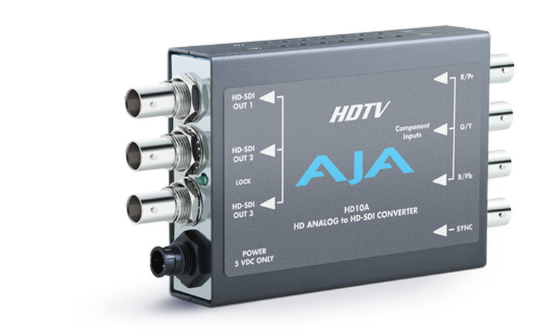 AJA HD10A Grey,Stainless steel signal converter
